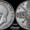 Great Britain, George V, Florin 1912, better date, VF+ Great Britain, George V, Florin 1912, better date, VF+