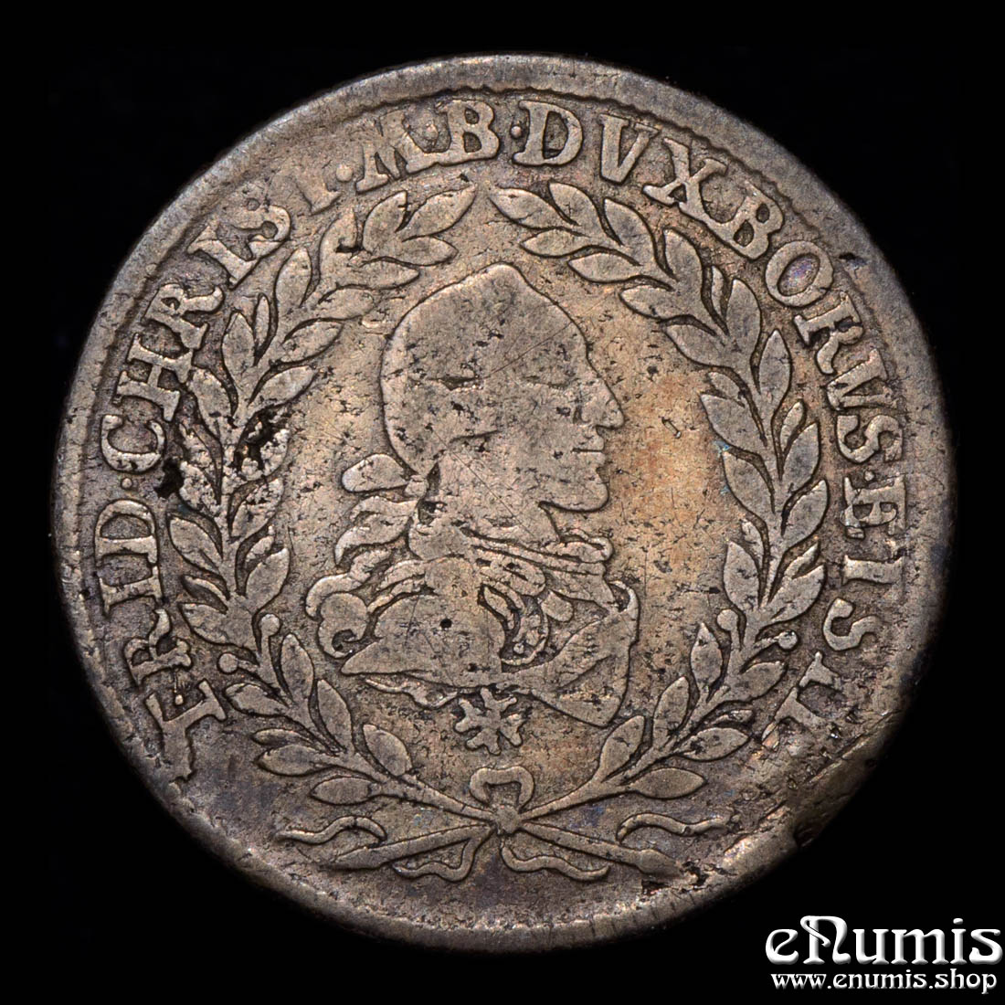 Germany, Brandenburg Bayreuth, Friedrich Christian, 20 Kreuzer 1765, VF