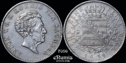 GERMANY SAXONY, Anton, Taler 1831, aXF