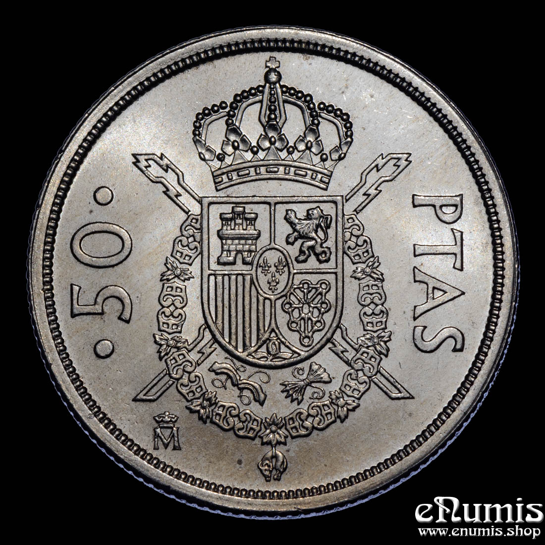 SPAIN, Juan Carlos I, 50 Pesetas 1982, UNC