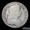 Great Britain, Charles II, Crown 1677, Vicesimo Nono, Fine Great Britain, Charles II, Crown 1677, Vicesimo Nono, Fine