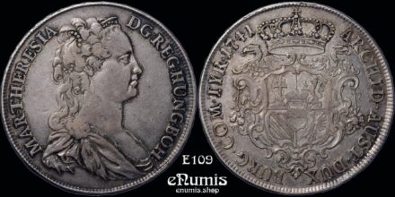 AUSTRIA, Maria Theresa, Taler 1741, toned, aXF