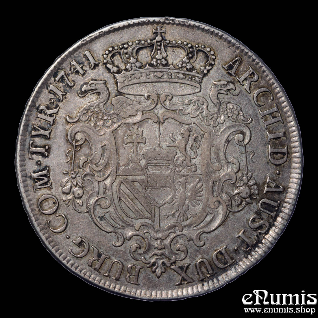 AUSTRIA, Maria Theresa, Taler 1741, toned, aXF