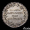 SWEDEN, Carl XIV, 1/3 Riksdaler 1818, Kastmynt, small bust, Rare, aUNC SWEDEN, Carl XIV, 1/3 Riksdaler 1818, Kastmynt, small bust, Rare, aUNC