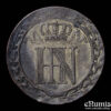 Germany, Westphalia, Jerome Napoleon, 20 Centimes 1812, XF