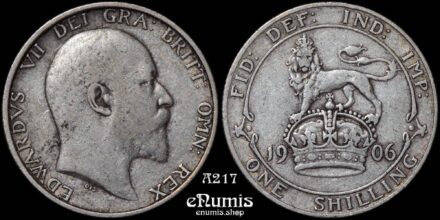 Great Britain, Edward VII, Shilling 1906, VF