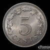 Malta, 5 Cents 1972, UNC Malta, 5 Cents 1972, UNC