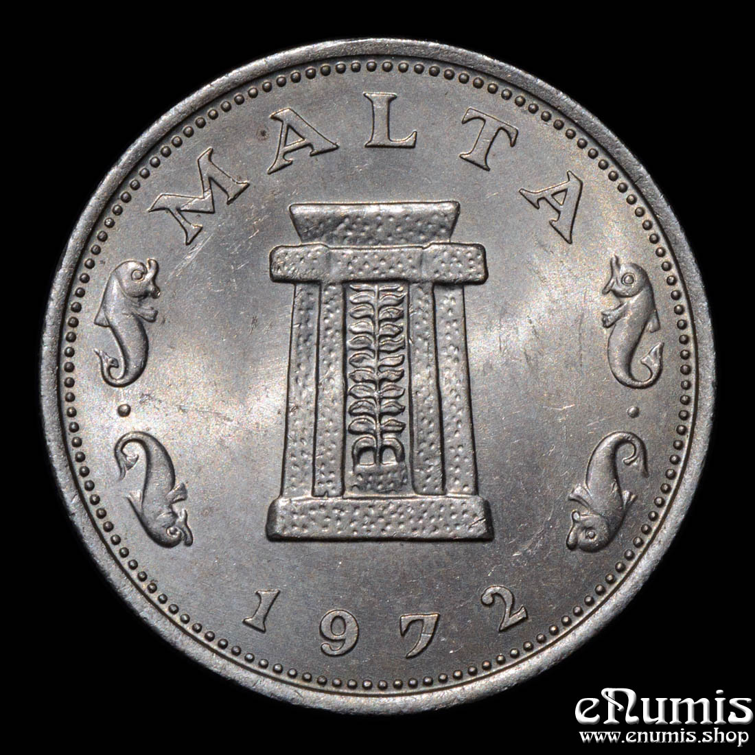 Malta, 5 Cents 1972, UNC Malta, 5 Cents 1972, UNC