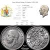Great Britain, George V, Sixpence 1935, UNC