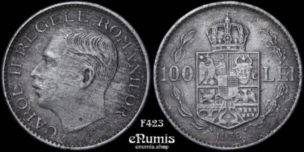ROMANIA, Carol II, 100 Lei 1938, scarce, aXF