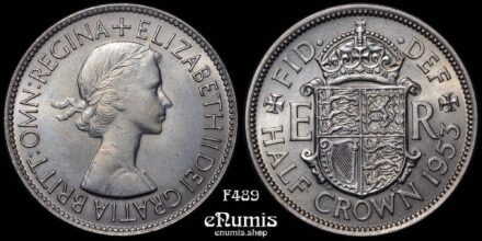 Great Britain, Elizabeth II, Halfcrown 1953, UNC