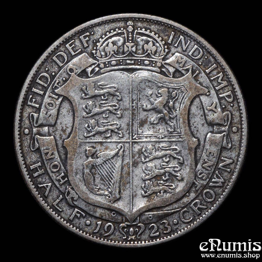 Great Britain, George V, Halfcrown 1923, VF/VF+