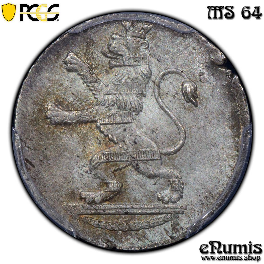 Germany, Hesse Cassel, Wilhelm I, 1/24 Taler 1807, PCGS MS 64