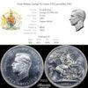 Great Britain, George VI, Crown 1951, prooflike, UNC