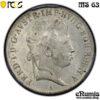 iZ114-2 AUSTRIA, Ferdinand I, 20 Kreuzer 1848 A, PCGS MS 63