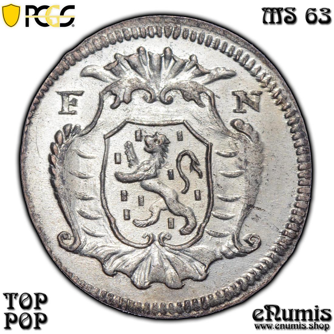 Germany, Nassau, Karl August, 1 Kreuzer 1749, Top Pop, PCGS MS 63 Germany, Nassau, Karl August, 1 Kreuzer 1749, Top Pop, PCGS MS 63