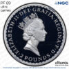 Great Britain, Elizabeth II, 2 Pounds 1997, Britannia Silver Proof, NGC PF 69 Ultra Cameo