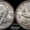 Great Britain, George V, Crown 1935, Art Deco, UNC