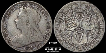 Great Britain, Victoria, Florin 1901, Fine+