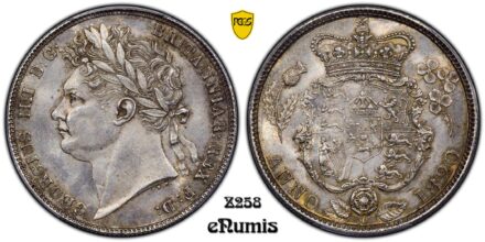 Great Britain, George IV, Halfcrown 1820, PCGS MS 63