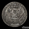 AUSTRIA, Maria Theresa, 20 Kreuzer 1760, Prague, VF