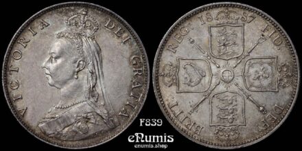Great Britain, Victoria, Florin 1887, UNC