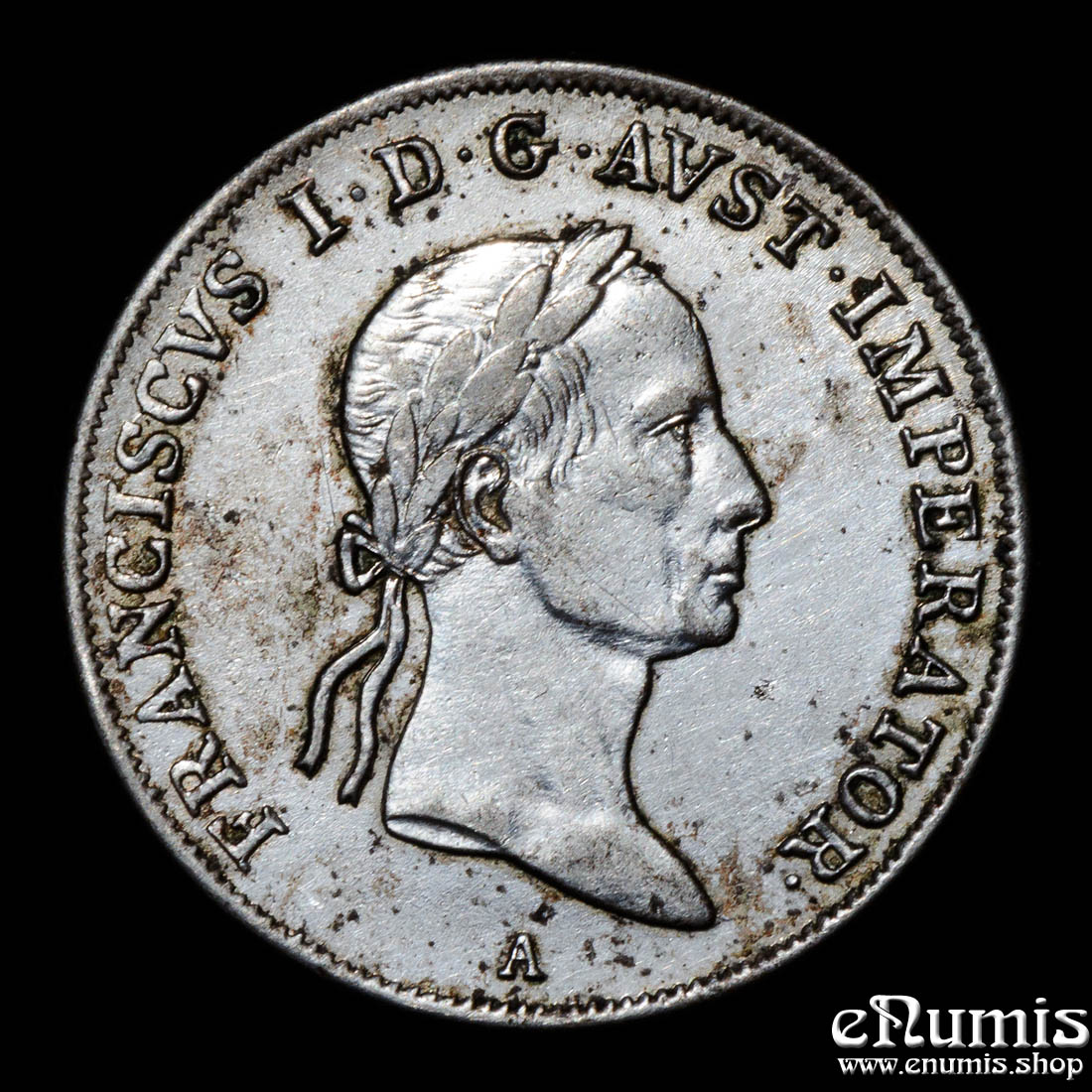 AUSTRIA, Franz I, 20 Kreuzer 1831 A, aXF