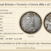 Great Britain, Victoria, Crown 1889, aUNC