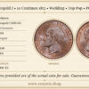 BELGIUM, Leopold I, 10 Centimes 1853, Wedding, Top Pop, PCGS MS 65 BN