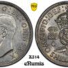 Great Britain, George VI, Florin 1937, undergraded, PCGS MS 62