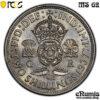 Great Britain, George VI, Florin 1937, undergraded, PCGS MS 62