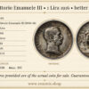 ITALY, Vittorio Emanuele III, 1 Lira 1916, better year, XF+