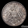 Germany, Baden, Friedrich II, 3 Mark 1912, XF/XF+