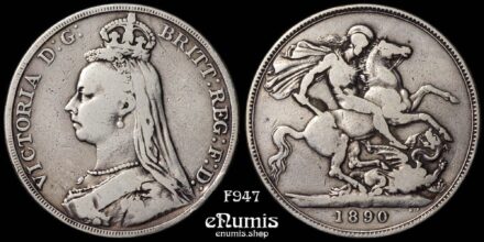 Great Britain, Victoria, Crown 1890, Fine+