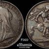 Great Britain, Victoria, Crown 1896, LX, 2+A, Scarce, toned, aXF