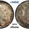 Great Britain, Edward VII, Halfcrown 1902, NGC MS 63