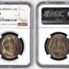 Great Britain, Edward VII, Halfcrown 1902, NGC MS 63