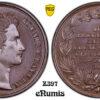 Germany, Bavaria, Ludwig I, Medal 1838, Augsburg, Top Pop, PCGS SP 66