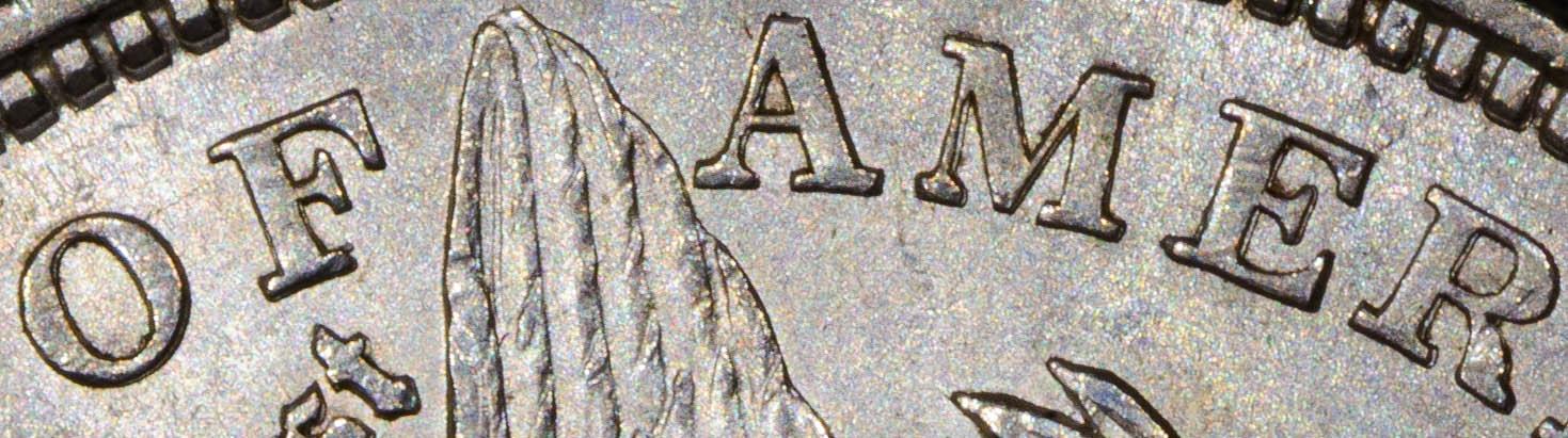 USA, $1 Morgan Dollar 1921, Philadelphia, VAM, Double Motto & USA, UNC