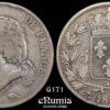 FRANCE, Louis XVIII, 5 Francs 1822 A, Paris, VF FRANCE, Louis XVIII, 5 Francs 1822 A, Paris, VF