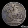 Great Britain, George IV, Crown 1821, Secundo, Fine