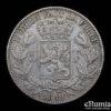 BELGIUM, Leopold I, 5 Francs 1849, VF+ BELGIUM, Leopold I, 5 Francs 1849, VF+