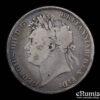 Great Britain, George IV, Crown 1821, Secundo, Fine