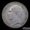 BELGIUM, Leopold I, 5 Francs 1849, VF+ BELGIUM, Leopold I, 5 Francs 1849, VF+