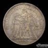 FRANCE, Third Republic, 5 Francs 1874 K, Bordeaux, XF+