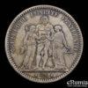 FRANCE, Third Republic, 5 Francs 1873 A, Paris, ex-jewelry FRANCE, Third Republic, 5 Francs 1873 A, Paris, ex-jewelry