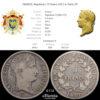 FRANCE, Napoleon I, 5 Francs 1811 A, Paris, VF FRANCE, Napoleon I, 5 Francs 1811 A, Paris, VF