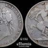 Great Britain, George IV, Crown 1821, Secundo, Fine