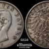 Germany, Bavaria, Otto, 2 Mark 1899, VF-XF Germany, Bavaria, Otto, 2 Mark 1899, VF-XF