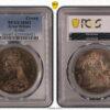 Great Britain, Victoria, Crown 1887, toned, PCGS MS 62 Great Britain, Victoria, Crown 1887, toned, PCGS MS 62